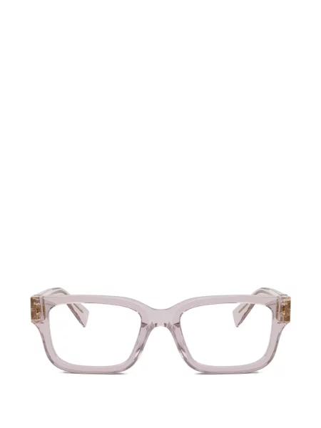 Слънчеви очила Miu Miu Eyewear с автограф розово