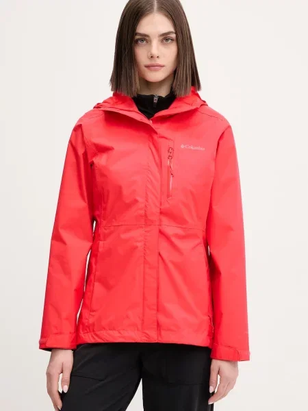 Columbia kurtka outdoorowa Pouring Adventure czerwona