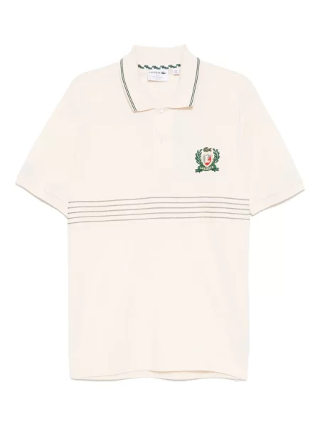 Polo Lacoste cu broderie clasic