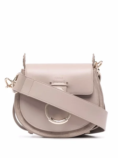 Geanta crossbody Chloé gri