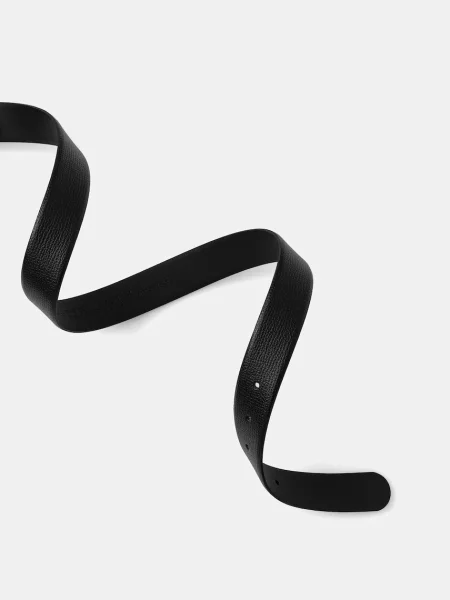 Кожаный ремень Boss с ремешками