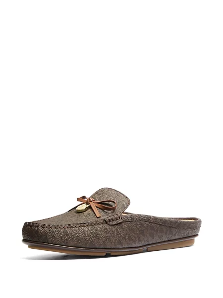 Papuci tip mules Michael Kors maro
