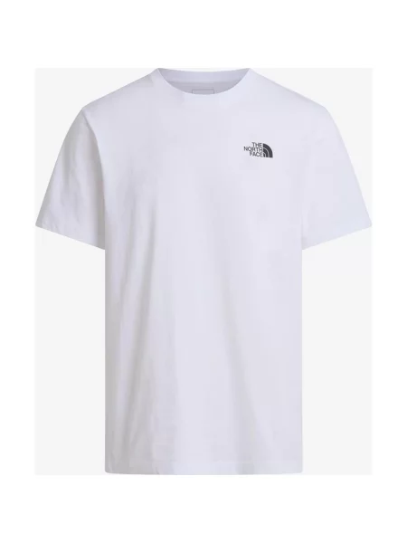 Koszulka z krótkim rękawem The North Face NSE Box Evolution biało czarny XS biała