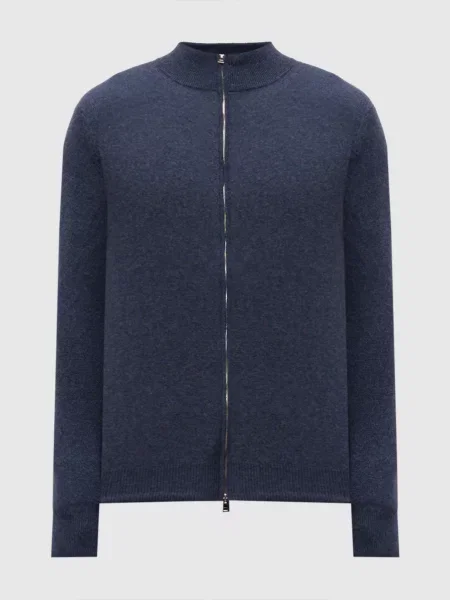 Кардиган з кашеміру Cashmere&whiskey синій