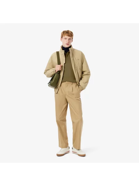 Поло Lacoste зеленое