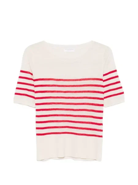 Tricou Majestic Filatures cu dungi