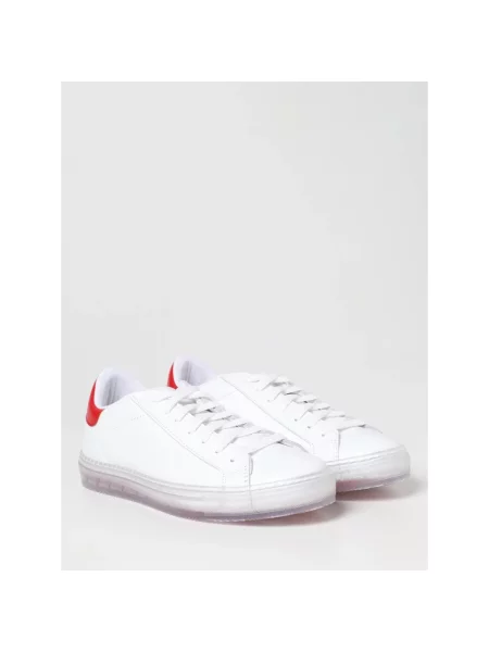 Sneakersy Kiton skórzane białe