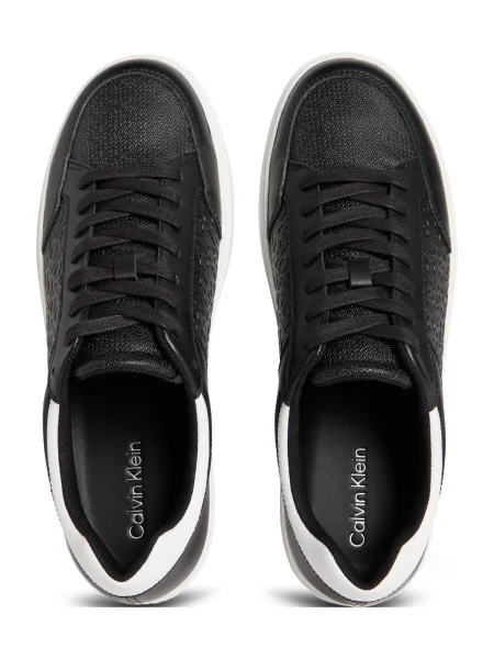 Calvin Klein Sneakers Clean Cup Low Laceup Mono negru