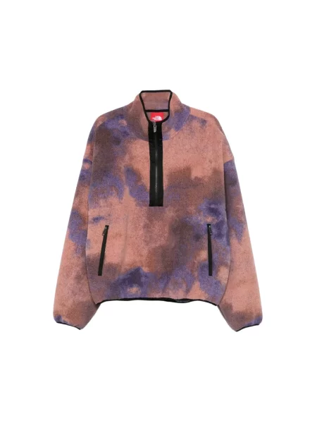 Bluza polarowa The North Face czerwona