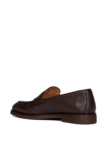 Pantofi loafer Brunello Cucinelli din piele maro