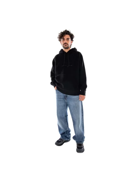Bluza z kapturem Carhartt Wip polarowa czarna