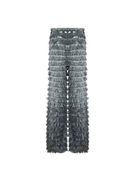 Spodnie Alberta Ferretti szare