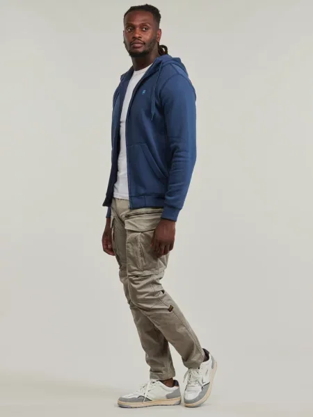 Pantaloni G-star Raw conici gri