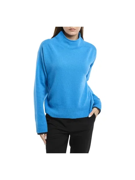 Sweter Pinko wełniany niebieski