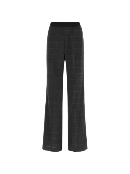 Pantaloni în carouri Balenciaga în carouri gri