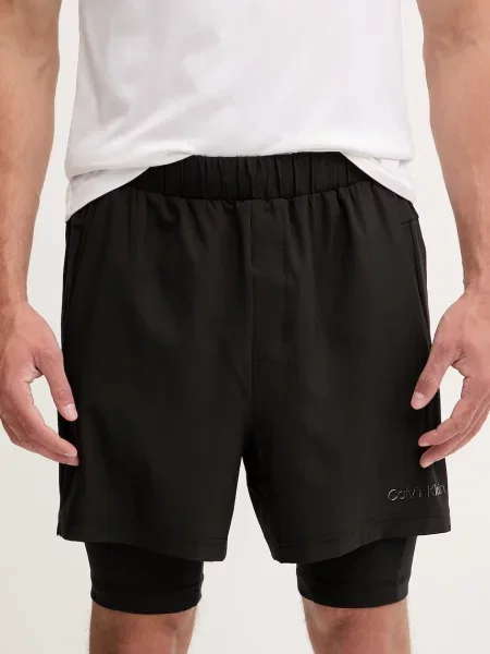 Calvin Klein Performance szorty sportowe czarne