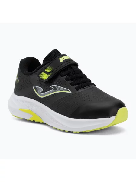 Gyerek futócipő Joma Speed Jr fekete/zöld. Méret: 28 EU fekete