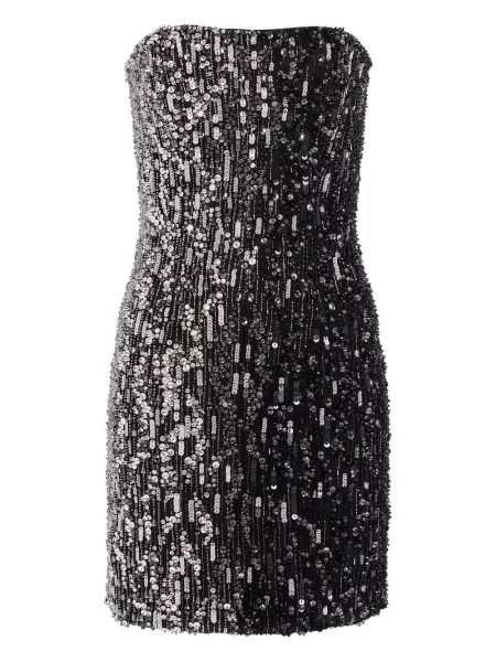 Mała mały sukienka mini Jenny Packham garniturowa czarna