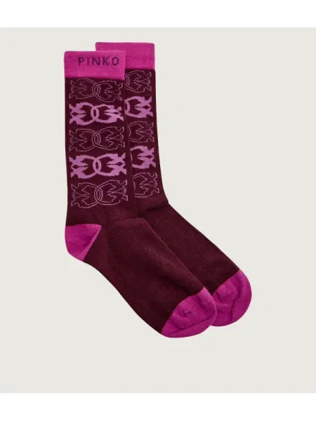 Pinko Șosete MONACO roz