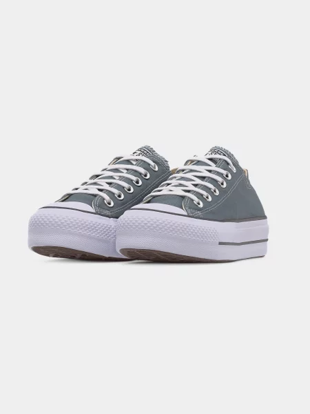 Sneakerși Converse gri