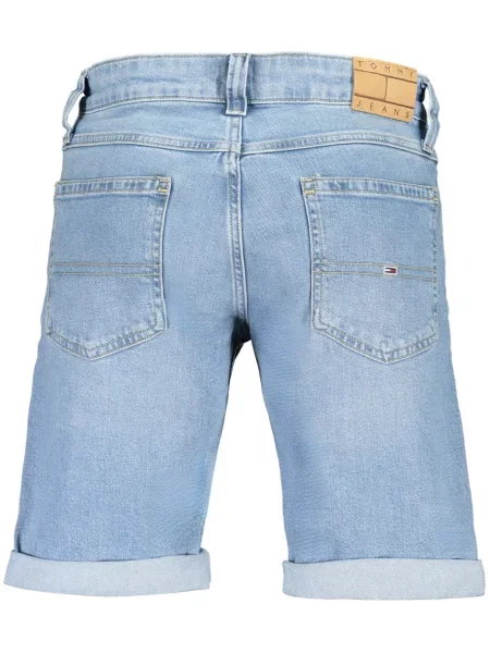 Blugi Tommy Jeans scurte albastru
