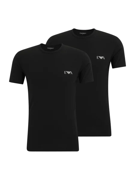 Emporio Armani Tricou negru alb
