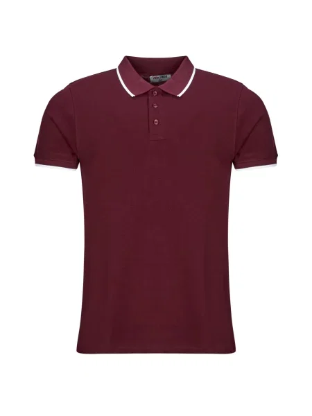 Polo majica Yurban s kratkimi rokavi bordo