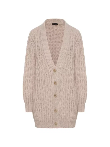 Cardigan Kiton tricotate roz