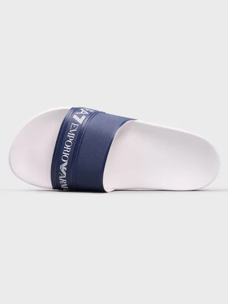 Шлепанцы Ea7 Emporio Armani синие