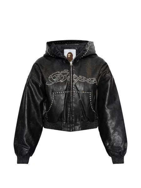 Kurtka A Bathing Ape® z kapturem czarna