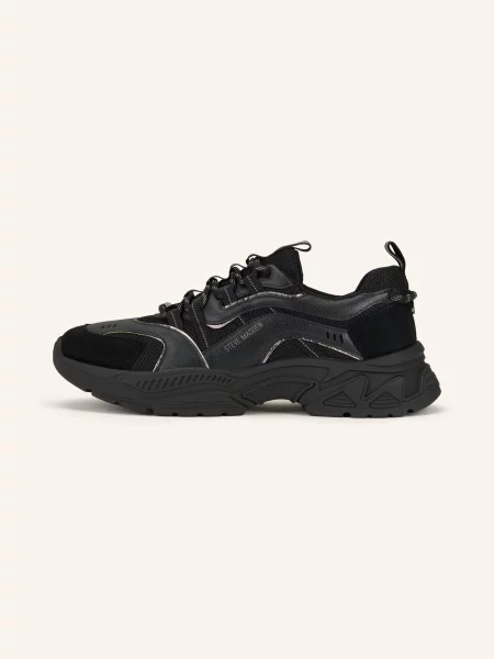 Steve Madden Tenisky Animates-E / stříbrná černá