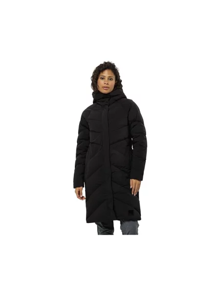 Péřová bunda Jack Wolfskin černá