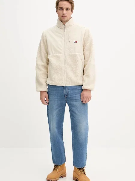 Bunda Tommy Jeans béžová