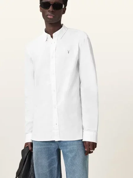 Сорочка Allsaints біла