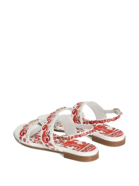 Sandały dziecięce Dolce And Gabbana białe