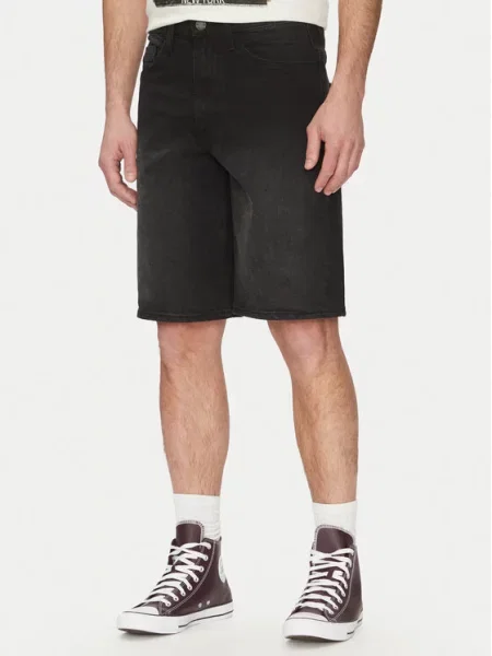 Blend Džínové šortky černá
