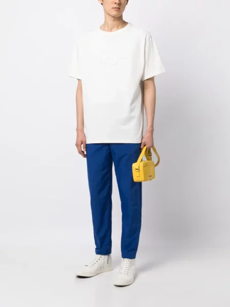 Kelnės Maison Kitsuné mėlyna
