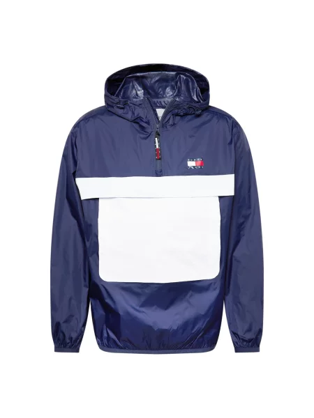 Denim jakna Tommy Jeans bela