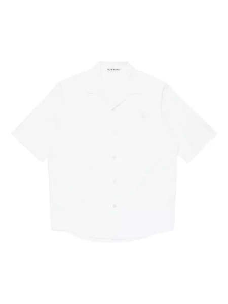 Cămașă Acne Studios scurtă alb