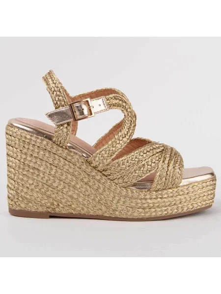 Pantofi Montevita auriu