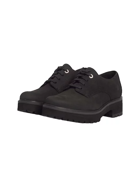 Poltopánky Timberland z nubuku čierna