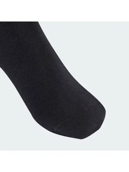 Skarpety Adidas Originals w paski z nadrukiem czarne