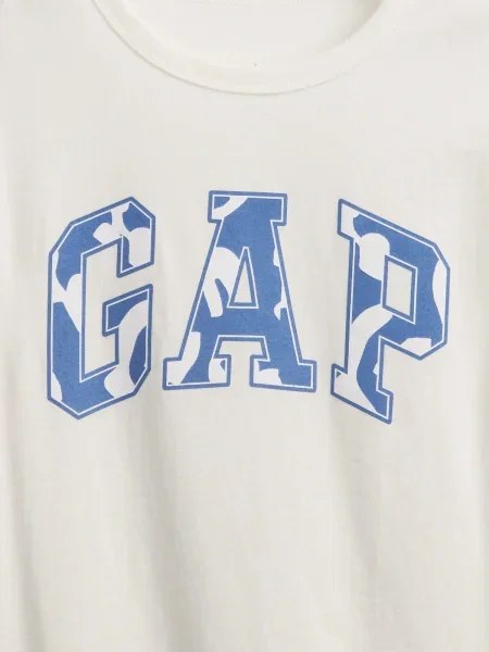 Tricou copii Gap gri
