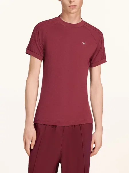 Adidas Originals T-Shirt Premium Cali rot bordowa