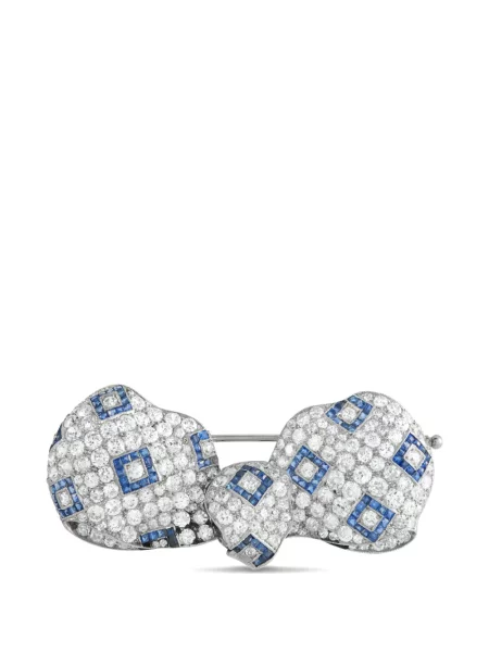 Brosa Lb Exclusive cu funde argintiu