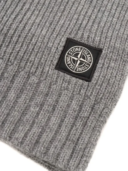 Szal dziecięca Stone Island szara