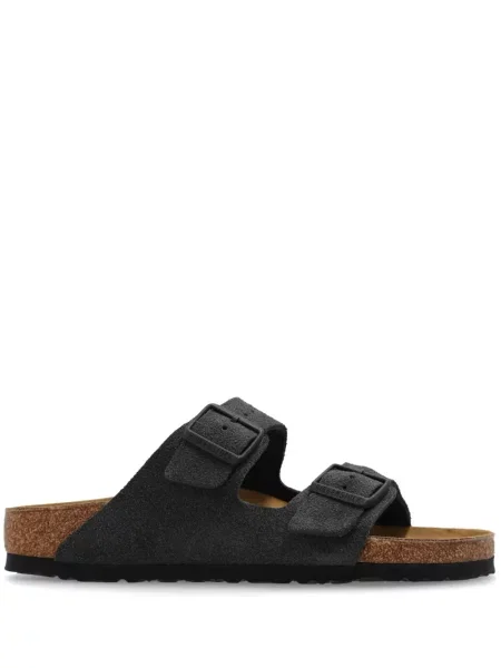 Sandały Birkenstock zamszowe szare