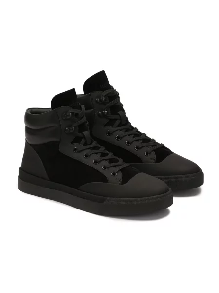 Sneakersy Kazar skórzane czarne