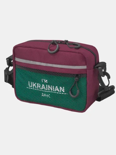 Сумка Famk бордовая