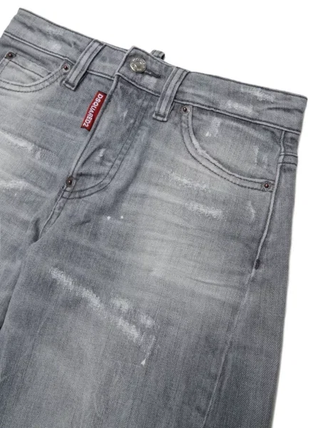 Jeansy dziecięce Dsquared2 szare